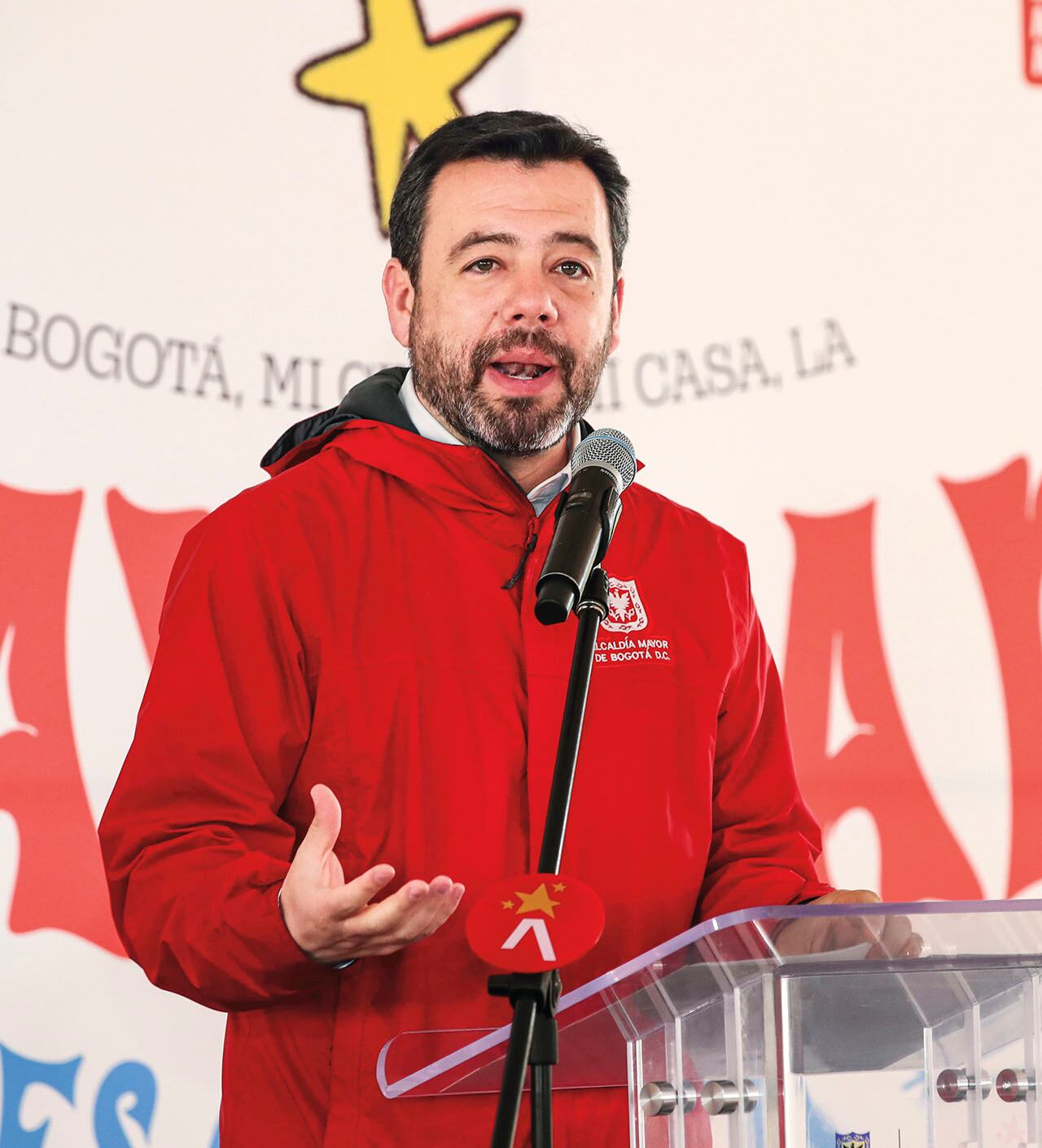 Carlos Fernando Galán, alcalde de Bogotá.