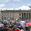 Marchas 26 de septiembre en contra del gobierno Petro Plaza de Bolivar