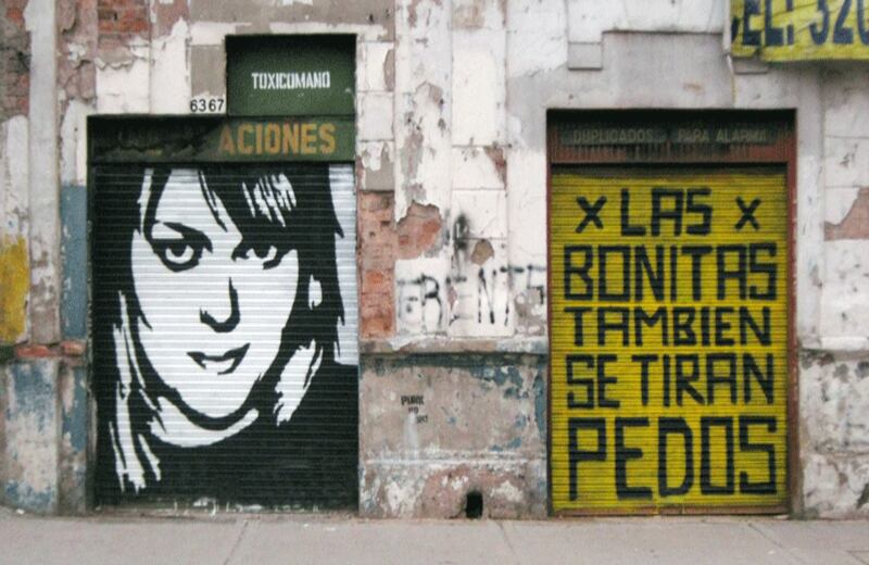 Las bonitas. Bogotá, 2011. Fotografía: Toxicómano