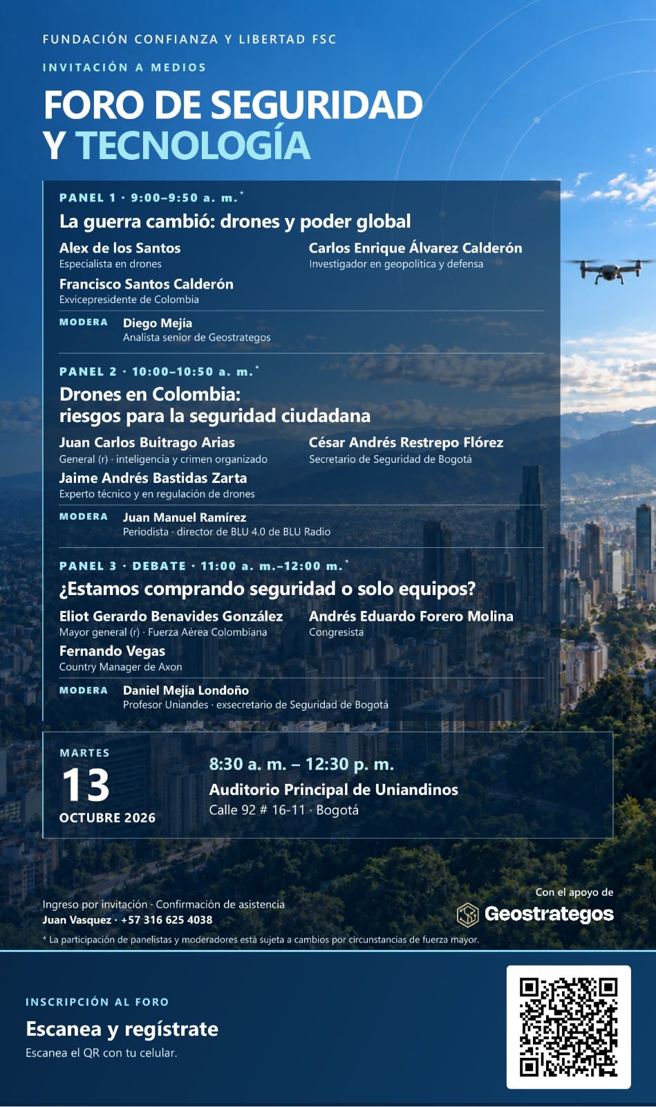 Foro de seguridad y defensa: Drones