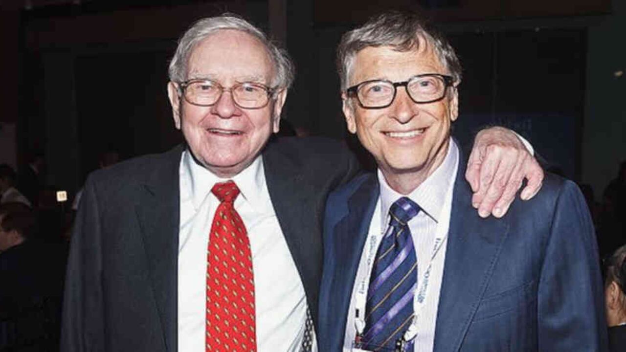 Warren Buffett y Bill Gates son dos de los hombres más ricos del planta. Y también son amigos.
