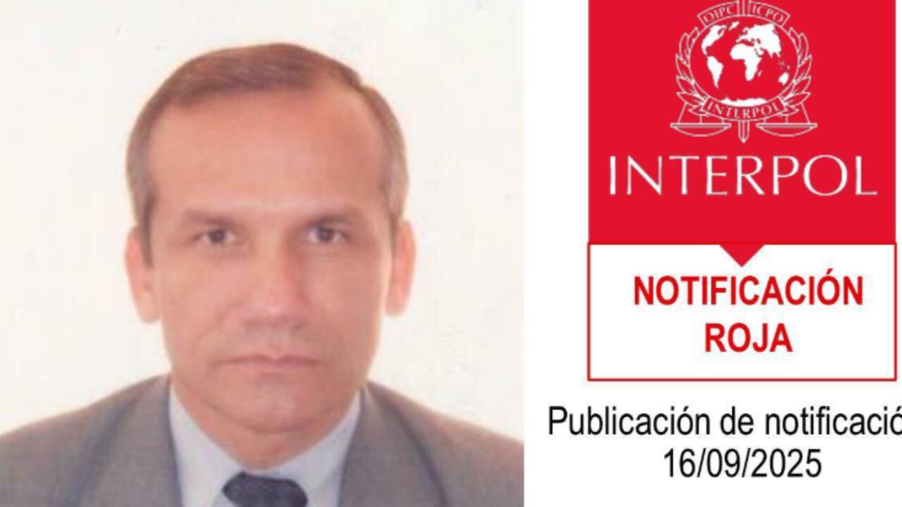 Circular Roja de Interpol en contra Carlos Ramón González.