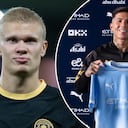 Erling Haaland reaccionó al fichaje de Enzo Fernández por Manchester City