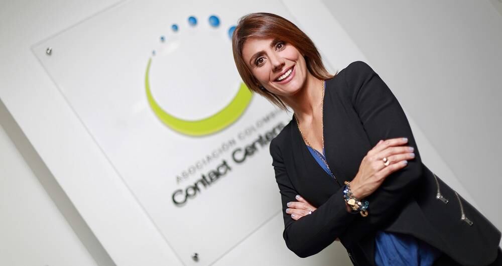 Ana Karina Quessep, presidente de la Asociación Colombiana de Contact Center y BPO.
