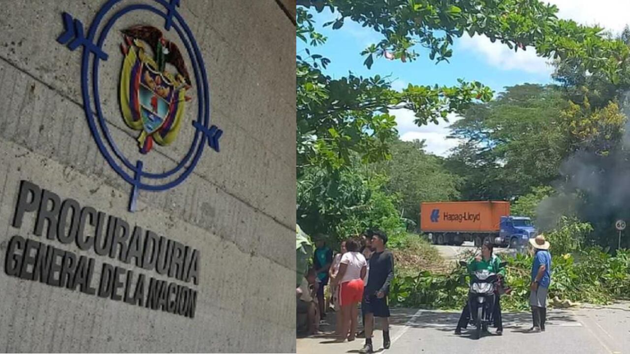 Procuraduría alerta por consecuencias de paro minero en Antioquia.