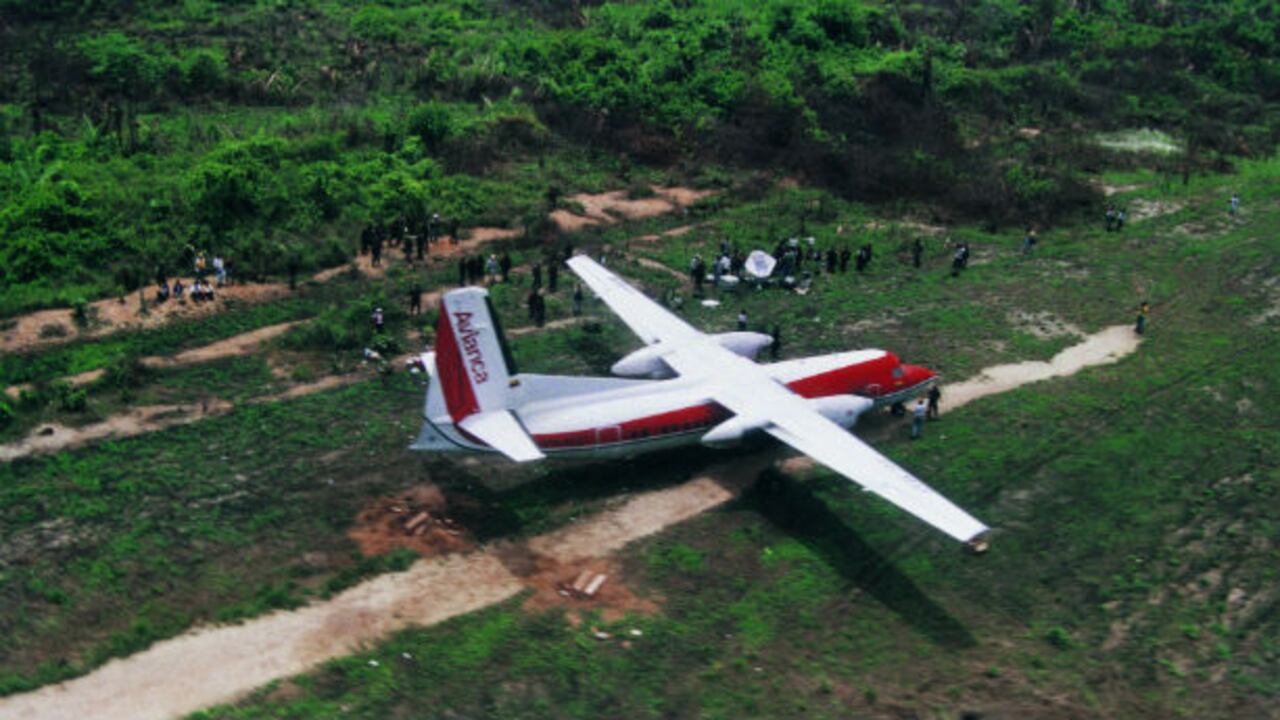El Fokker 50 de Avianca fue desviado al sur de Bolívar.