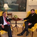 Presidente Gustavo Petro y el mandatario de Chile Gabriel Boric