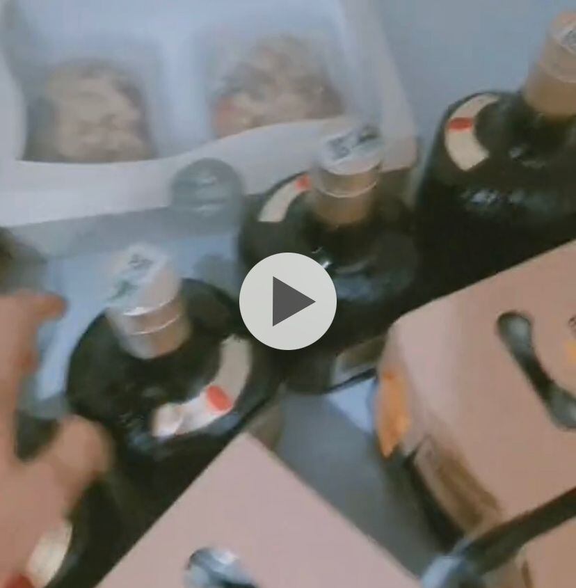 Privados de la libertad de fiesta con cerveza. Inpec investiga.