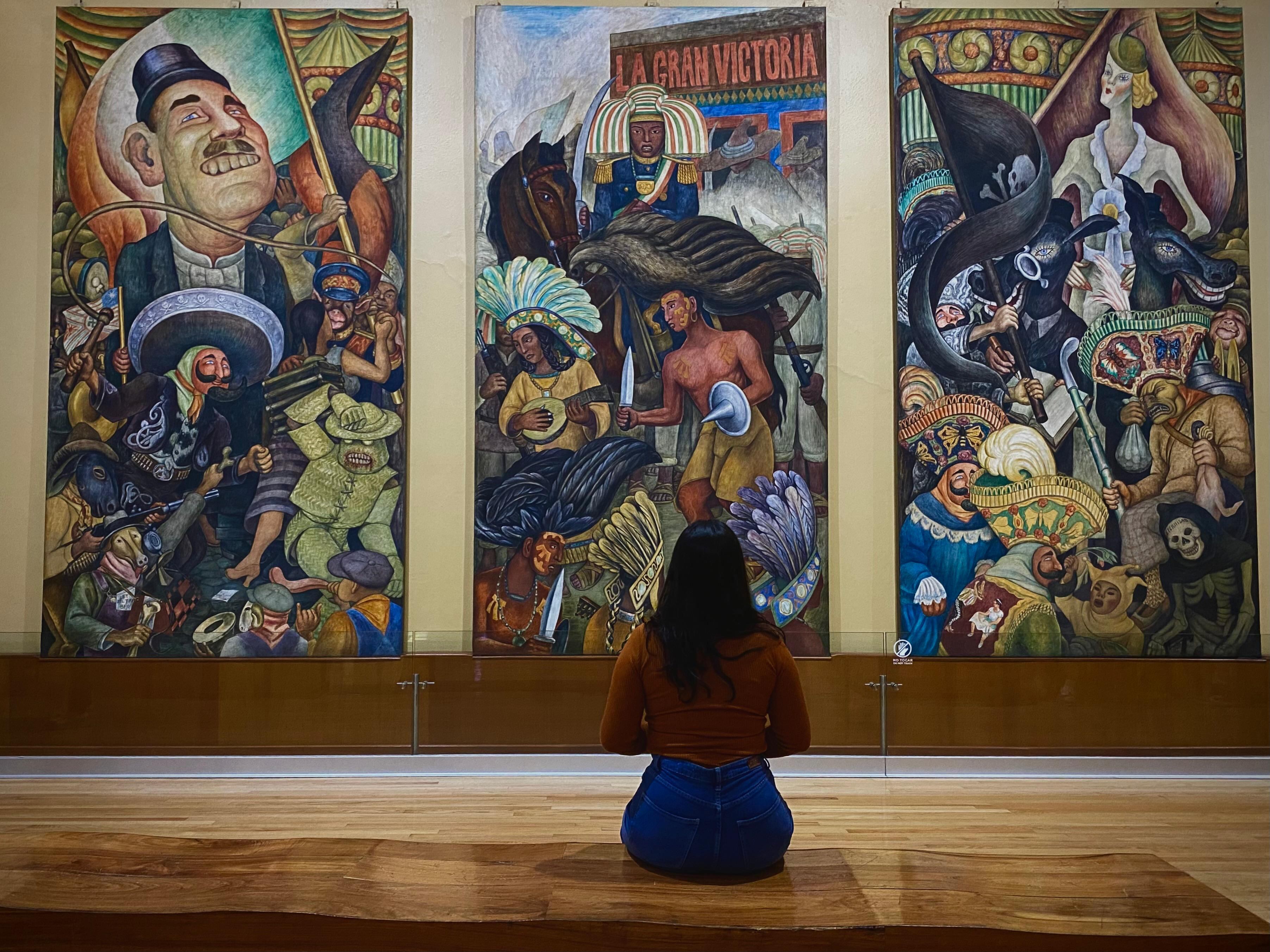 El acceso a Palacio de Bellas Artes es gratuito. Allí es posible apreciar algunas de las obras artísticas más importantes del arte mexicano,