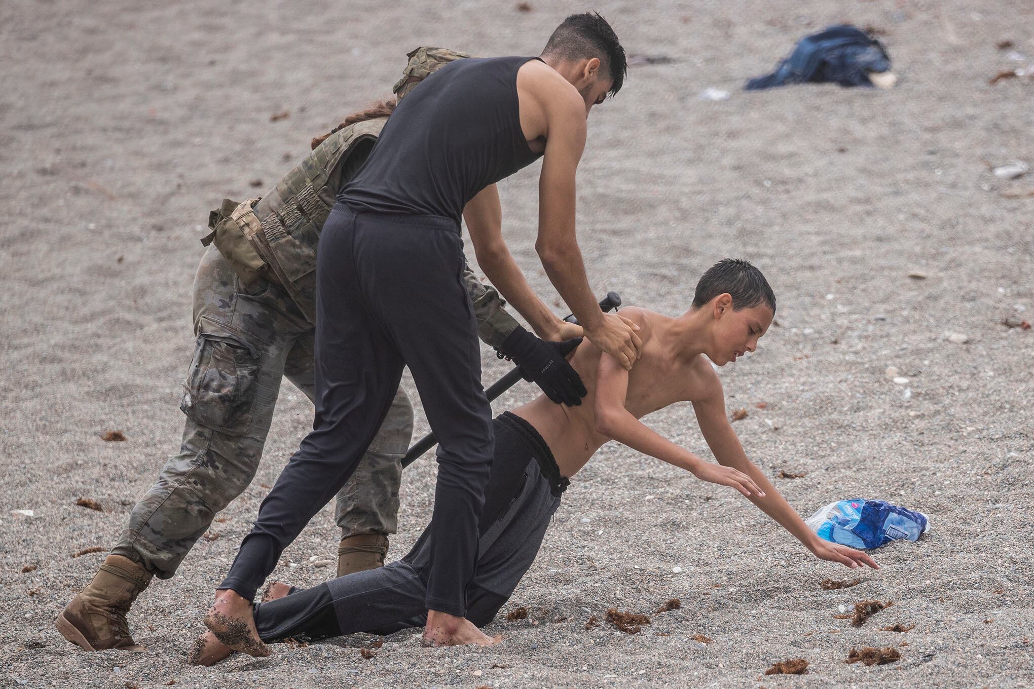 Migración hacia España.