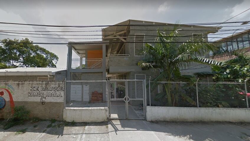 La Institución Etnoeducativa Monseñor Ramón Arcila está en el barrio Marroquín, oriente de Cali.
