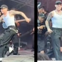 Peso Pluma se fracturó un pie en pleno show