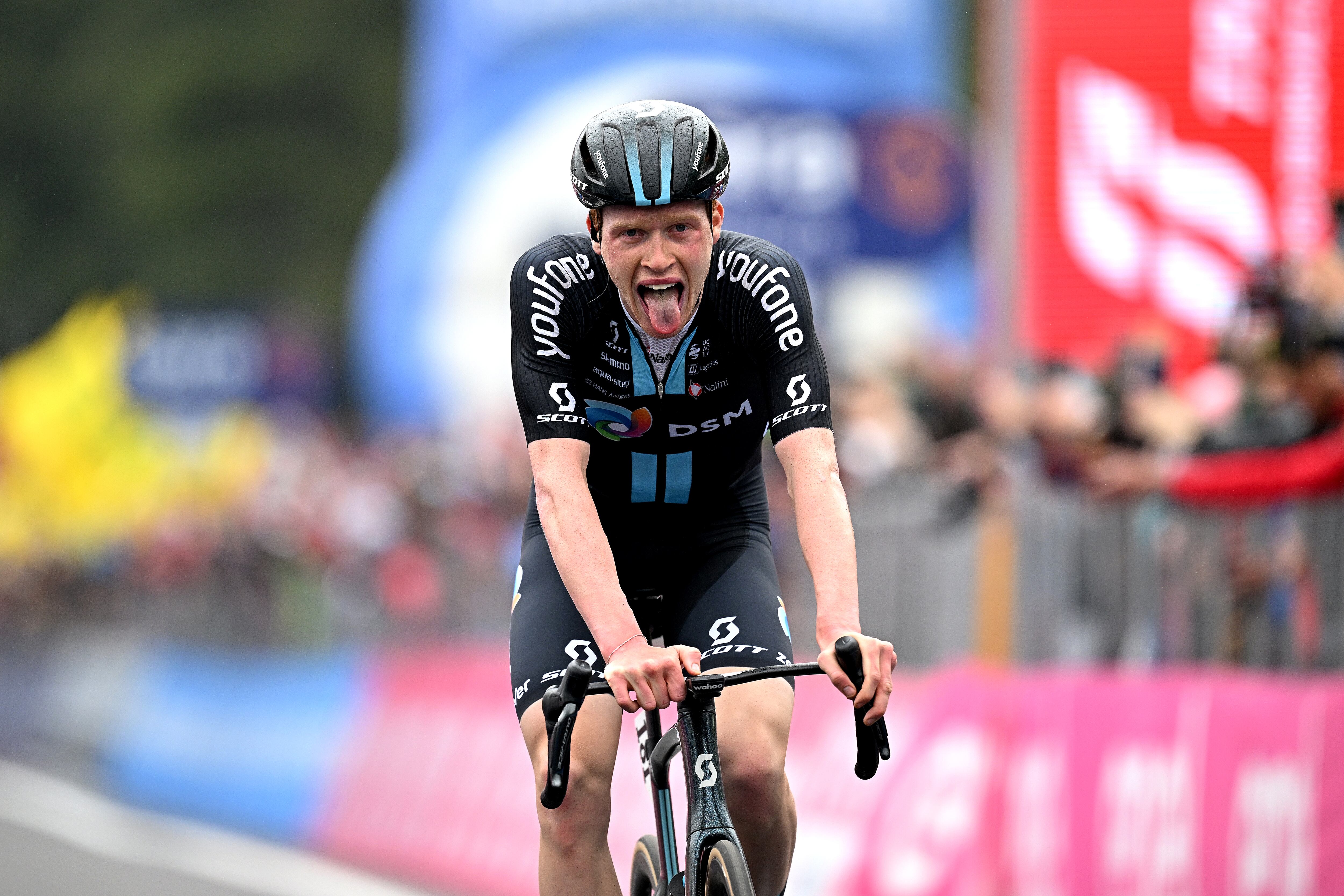 El noruego Andreas Leknessund es el nuevo líder del Giro de Italia, luego de culminada la cuarta etapa. Foto: Getty Images.