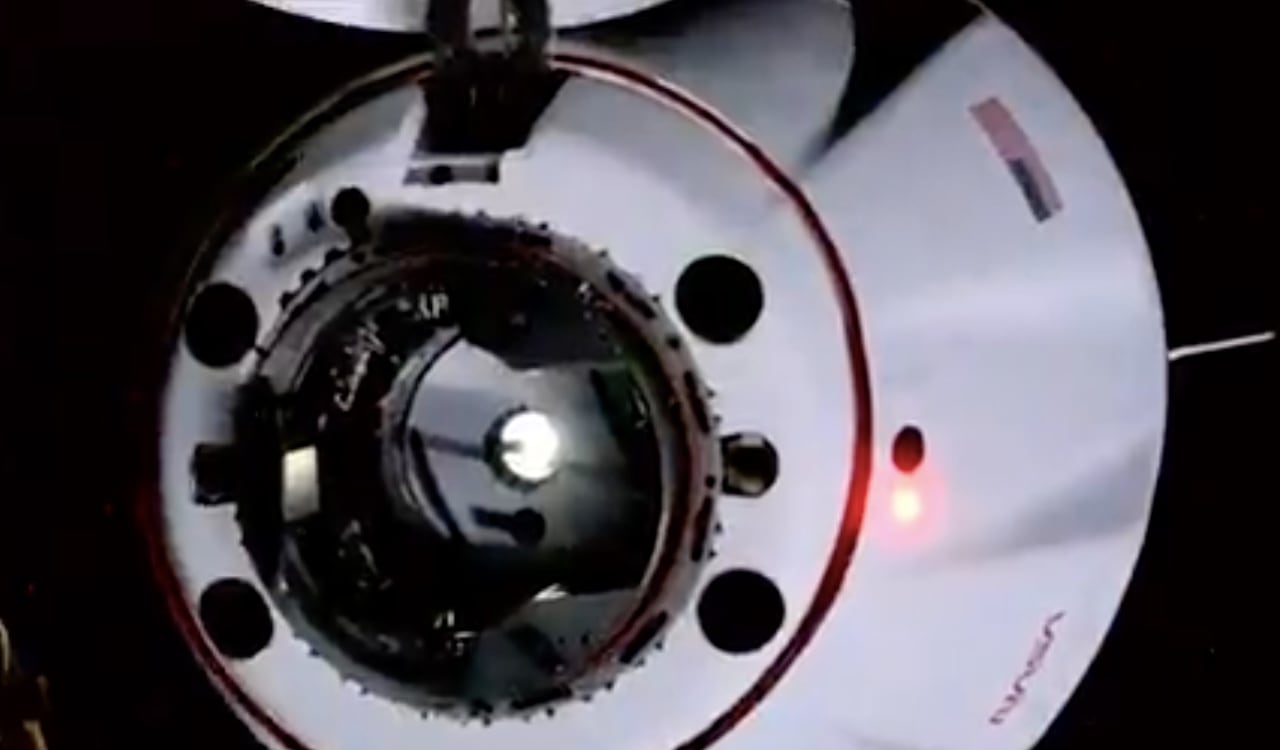 Las imágenes captadas parecen sacadas de una película de ciencia ficción.