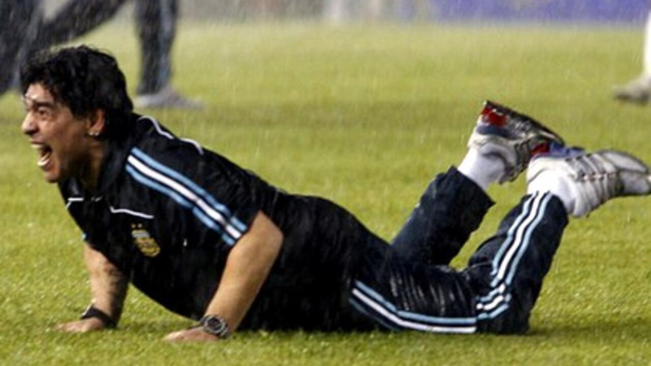 Diego Maradona, técnico Selección Argentina