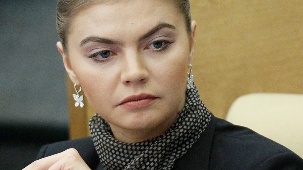 La exgimnasta Alina Kabaeva, a quien muchos señalan como amante del presidente Vladímir Putin.
