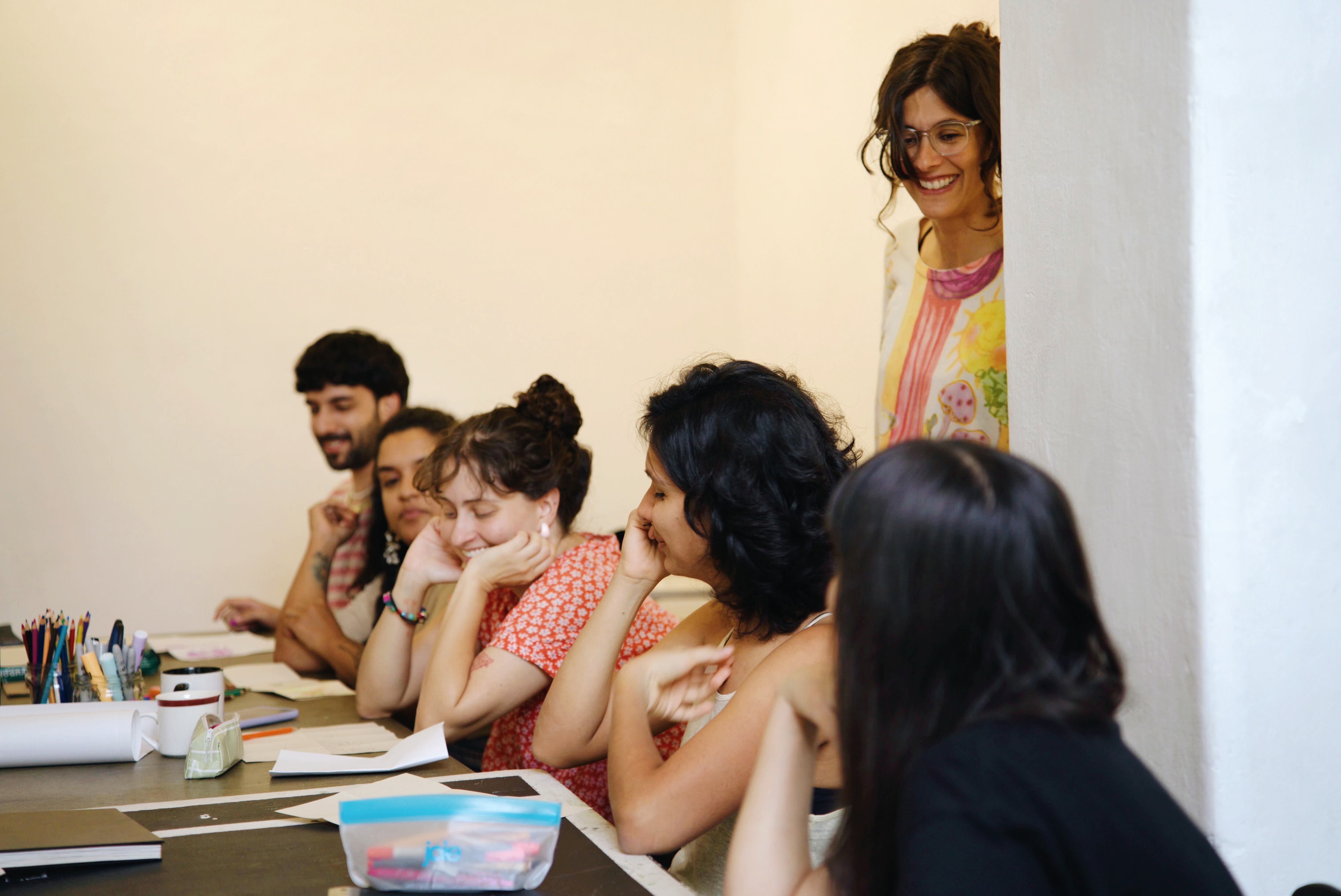 En su visita por Colombia, la ilustradora alemana visitó algunas iniciativas culturales regionales para así incentivar el diálogo colaborativo con el arte extranjero.