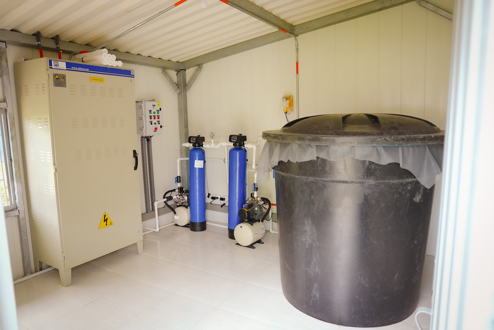 La planta potabilizadora de Leticia tiene una capacidad de potabilización de hasta 11 millones de litros anuales.