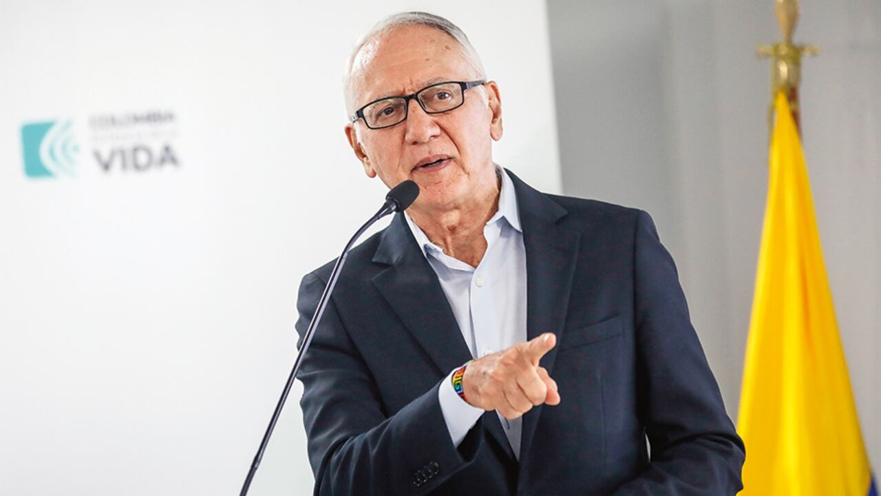 Ministro de Salud, Guillermo Alfonso Jaramillo.