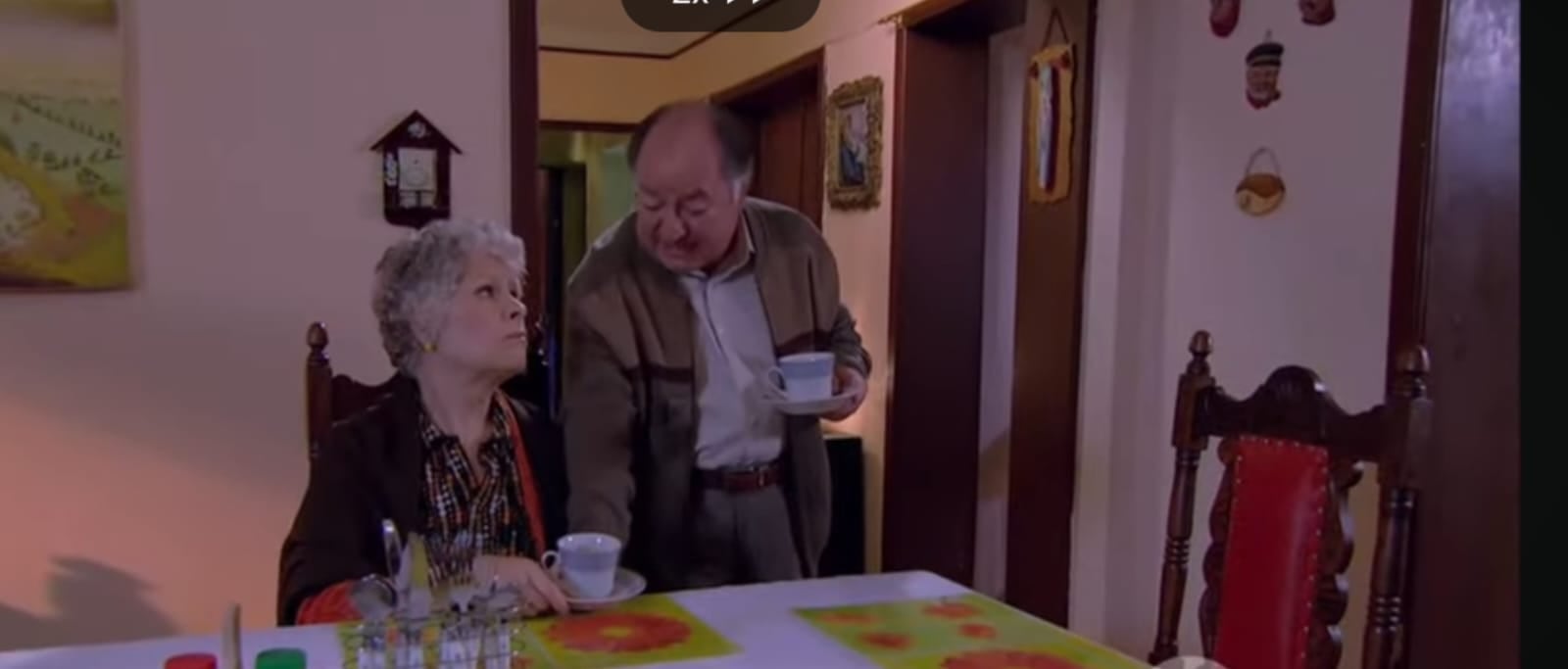 El reconocido actor Alberto Saavedra, sueña con volver a la televisión. Foto tomada de vídeo