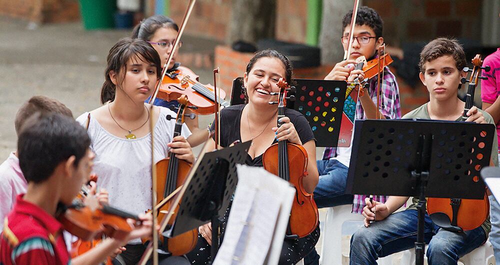  El programa Música en las Fronteras está conformado por 11 agrupaciones sinfónicas en diferentes zonas fronterizas del país.
