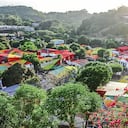 Usiacurí, en el Atlántico, tiene el mural en techos más grande de Colombia, que mide 15.000 metros cuadrados y ocupa los techos de 1.000 viviendas del casco urbano.