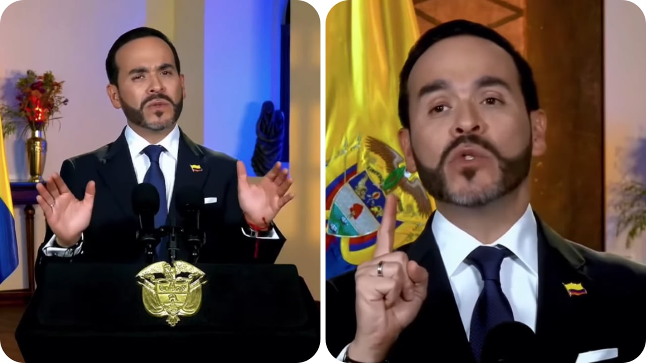 Presidente detuvo su alocución ante un momento “extremadamente delicado”: “Los que cometen el delito son esos bandidos”