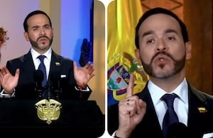 Durante su alocución, De La Espriella hizo una pausa para abordar un asunto extremadamente delicado.