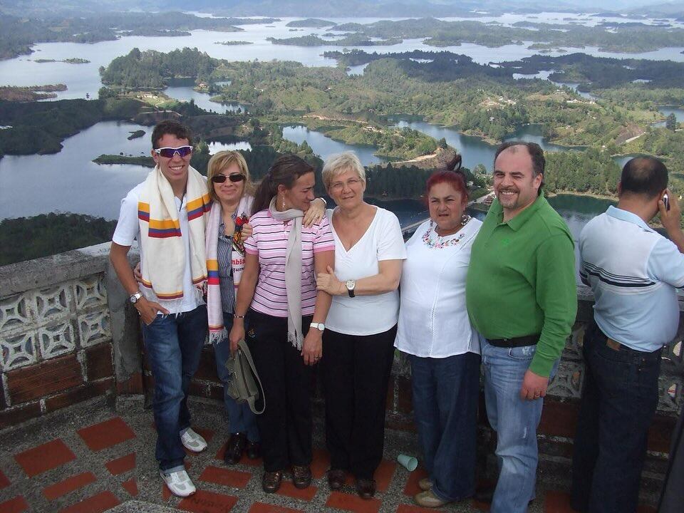 La pareja italiana estuvo visitando el municipio de Urrao.