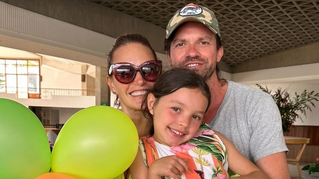 Juliana Galvis en familia