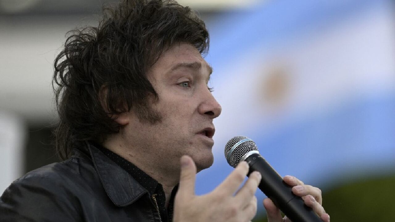 Javier Milei, congresista argentino.