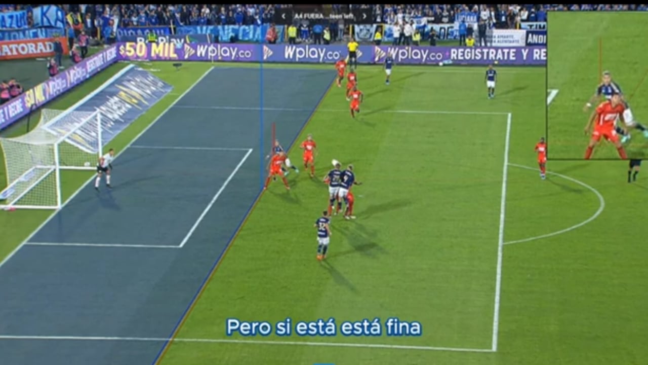 Millonarios vs. América - Audios del VAR en la fecha 5 de la Liga Betplay