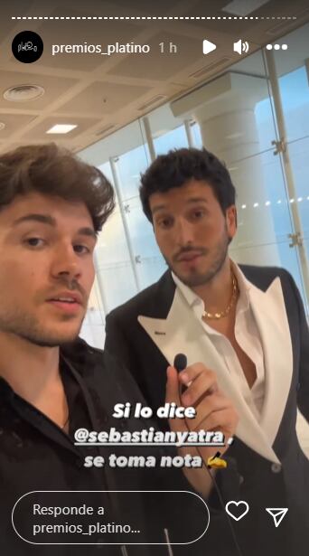 Foto: Instagram @premios_platino.