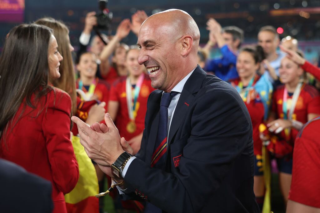 Luis Rubiales en la celebración del Mundial Femenino 2023.