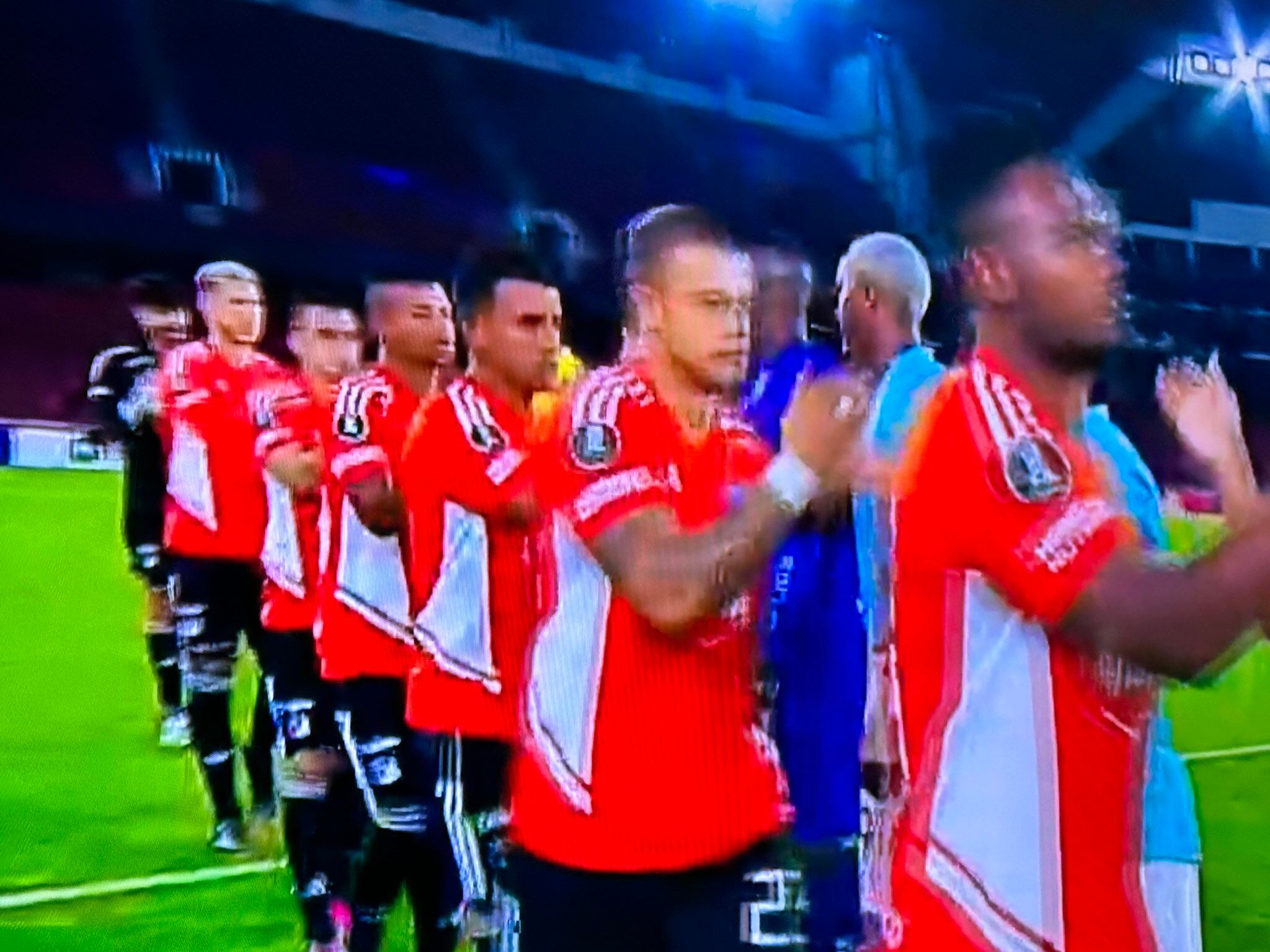 El uniforme del cuadro bogotano generó revuelo en la Copa Libertadores.