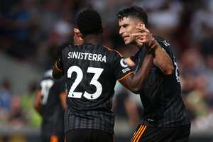 El colombiano marcó en la derrota de su equipo por Premier League.