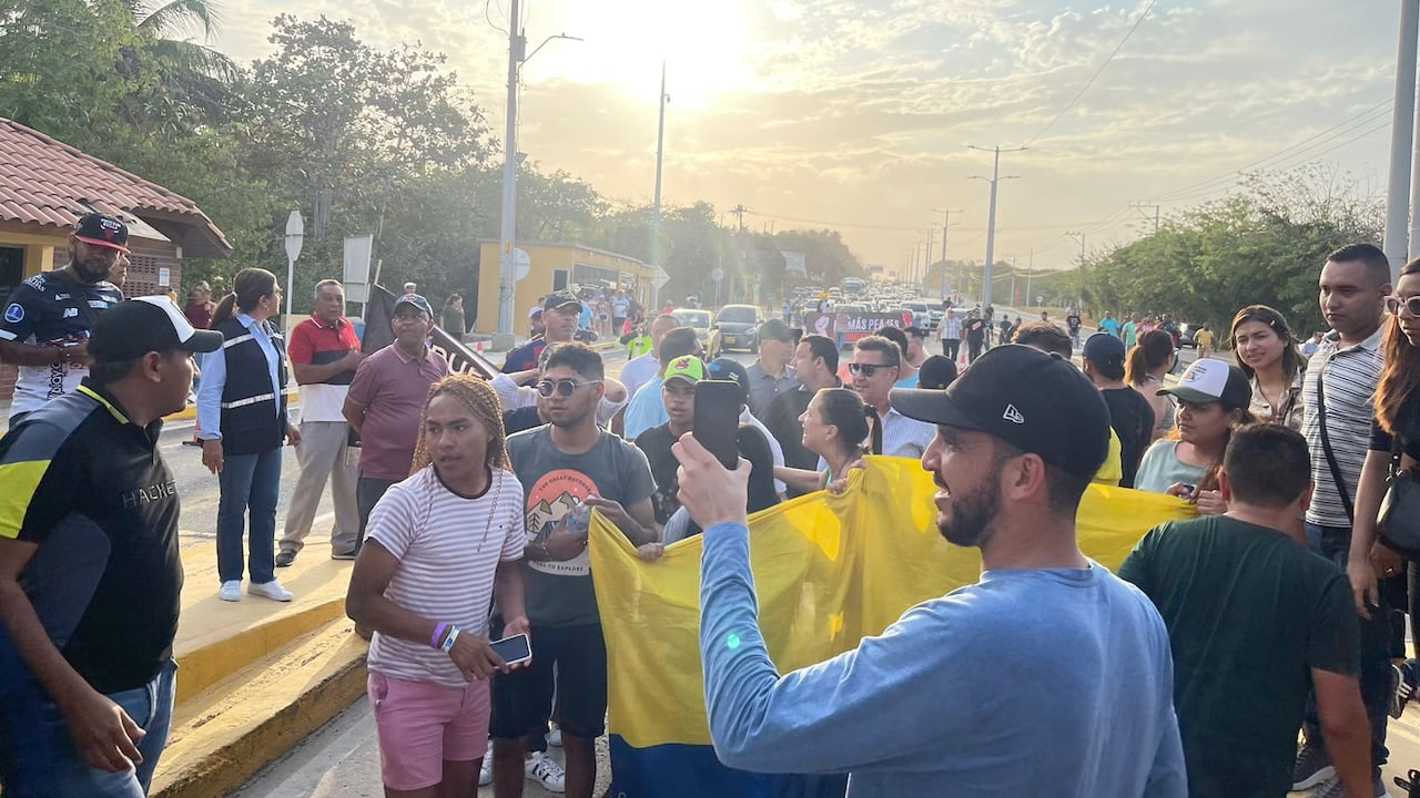 En protestas pasadas el 5 de febrero de 2023, destruyeron talanqueras del mismo peaje