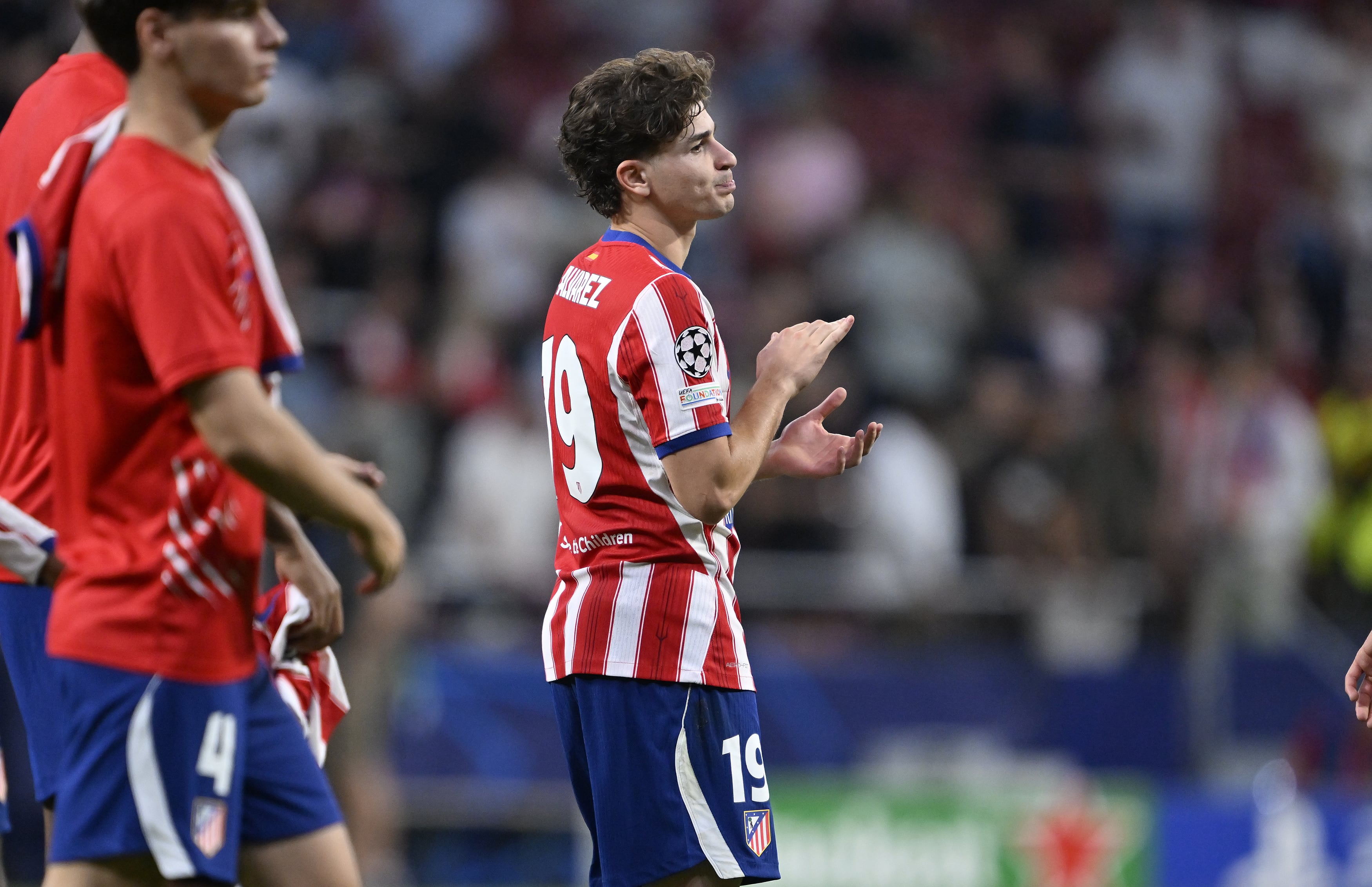 Julián Álvarez tuvo continuidad con Atlético de Madrid.