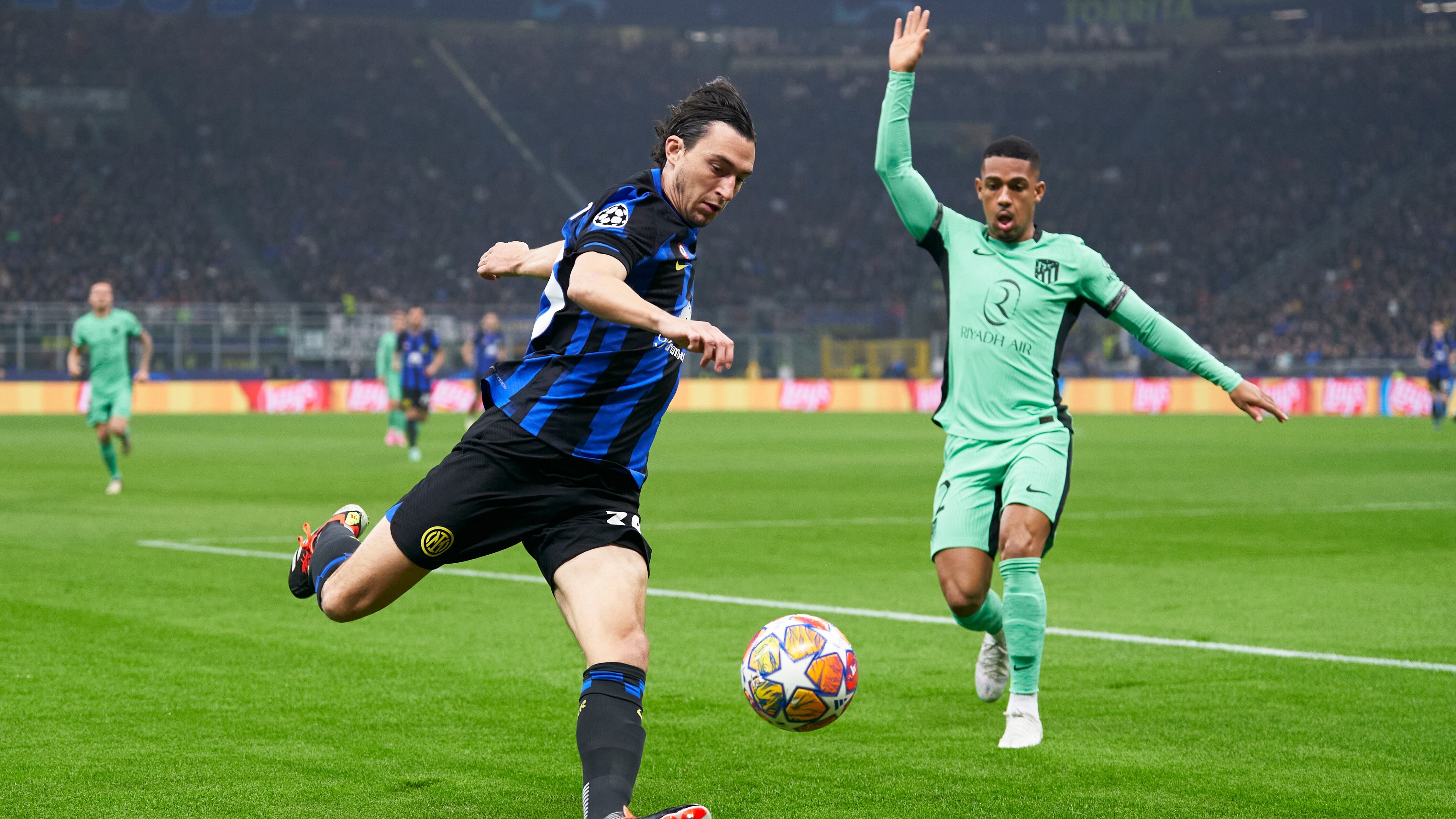 El Giuseppe Meazza albergó la ida de la esperada llave entre Inter y Atlético.