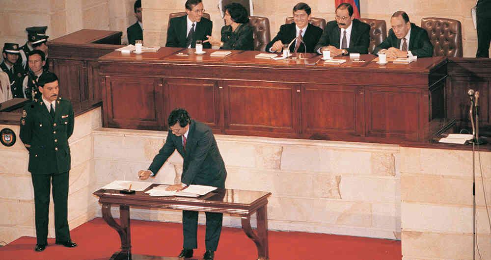 El 4 de julio de 1991 se promulgó nuestra actual Carta Política.