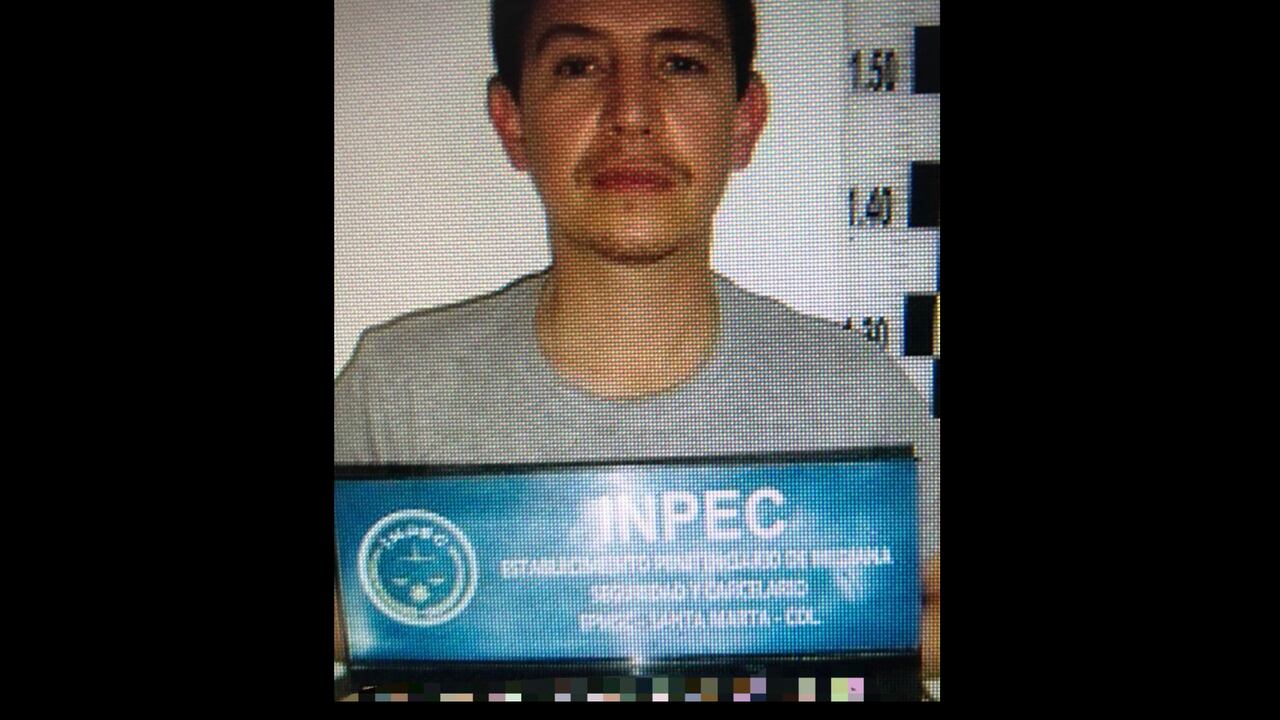 Guillermo Vives Caballero, reseñado por el Inpec.