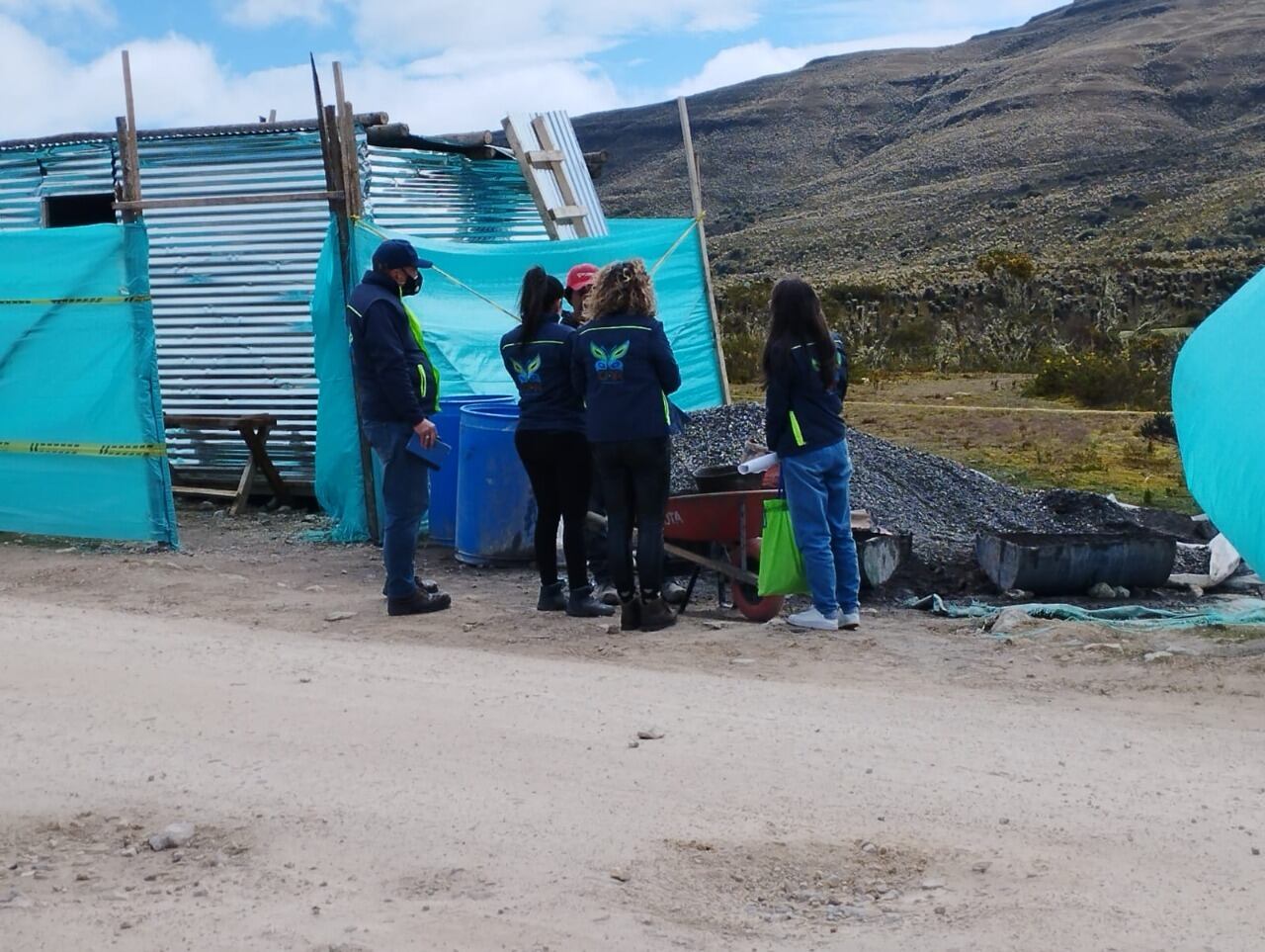 Construcción frenada en el Páramo de Sumapaz.