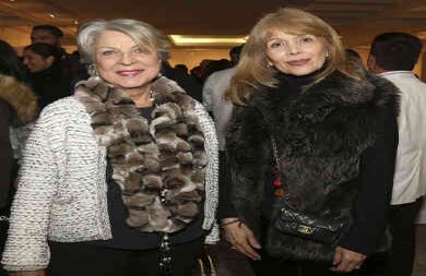 Olga Pumarejo y Beatriz de González.