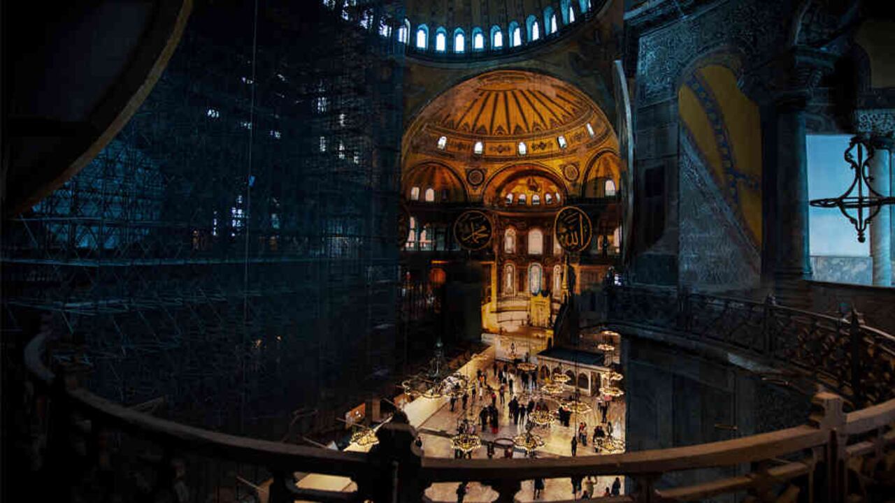 Catedral museo Santa Sofía, Estambul.