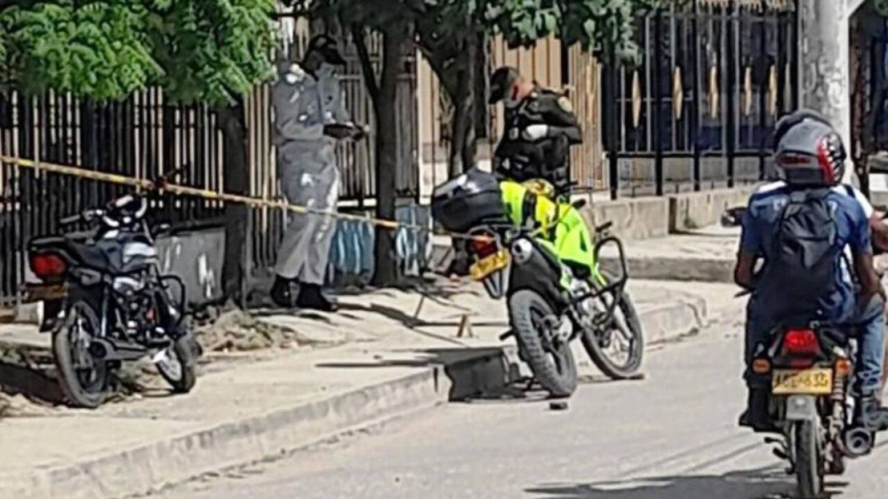 La niña estaba jugando en la terraza de su casa // Sicariato Villa estrella, Cartagena
