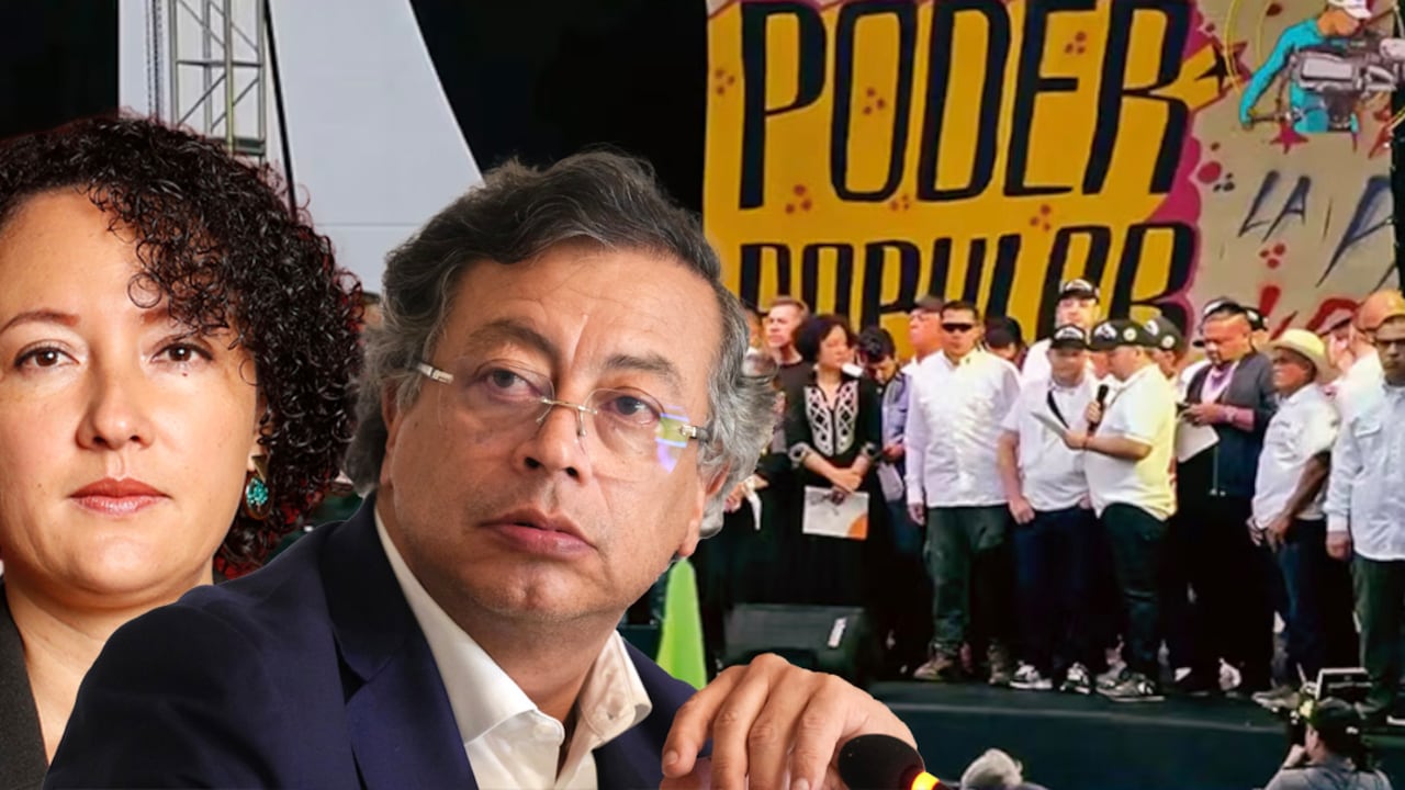 Isabel Zuleta en el marco del Tarimazo.