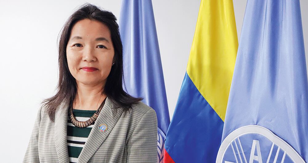 Maya Takagi, representante de la FAO en Colombia