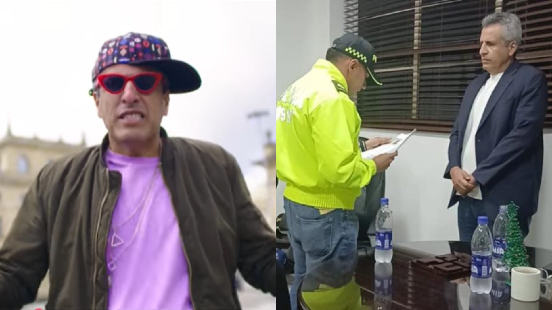 Luis Fernando Velasco hizo parte de una producción en la que cuestionaba la corrupción.