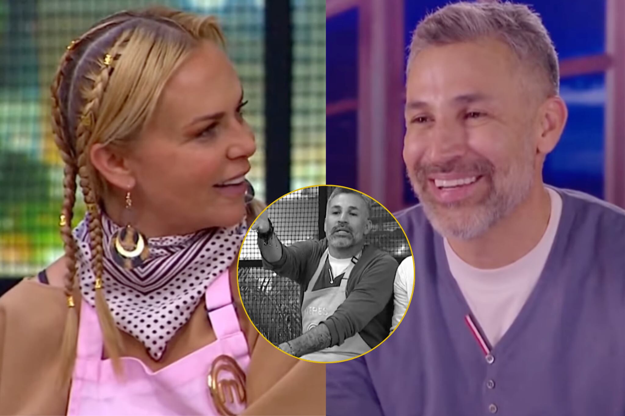 Tensión entre Mario Alberto Yepes y Carolina Sabino en la cocina de 'MasterChef Celebrity'
