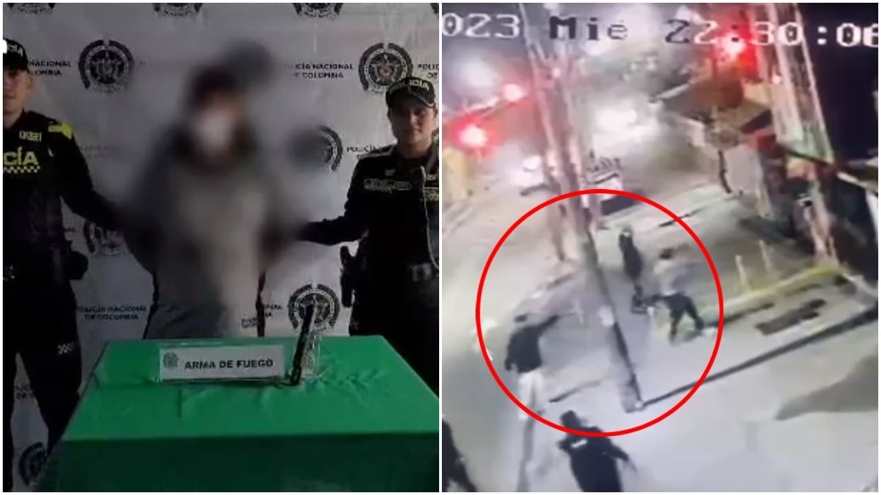 Balacera se desató entre policías y un ladrón que apuñaló a un menor por robarle la bicicleta en Engativá, occidente de Bogotá
